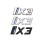 Car Stickers 3D ABS Letters Rear Trunk Emblem 3