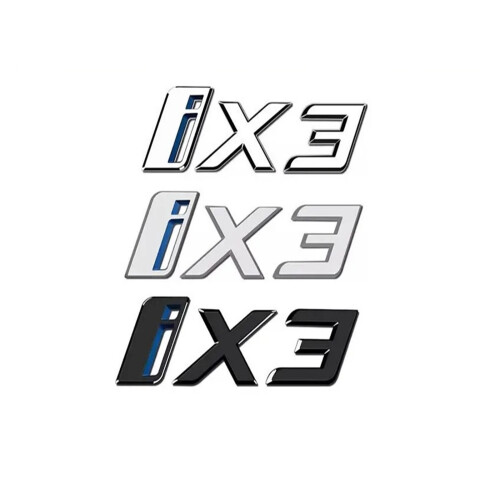 Car Stickers 3D ABS Letters Rear Trunk Emblem 2