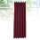 STRANDCHIC Brown Polyester Window Curtain Thermal 5