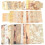 Scrapbook Paper Pack Vintage Flower 100 Sheets 1