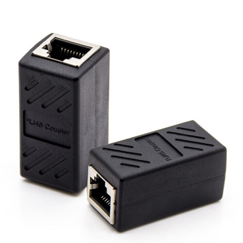 Ethernet Cable Connector Coupler 2 pcs