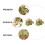 ULTNICE Cat Tree Leaves Tower Hemp Rope 2 Rolls 2