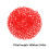 Red Plastic Chain Links for Crowd Control and Safety 2