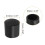 Rubber Door Stop Bumper Tips Black 8 Pcs 7