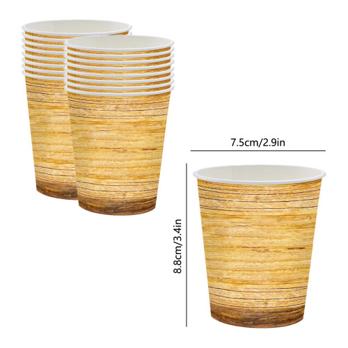 Christmas Disposable Paper Cups Holiday Thickened 16 pcs 2