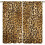 Leopard Print Curtains Brown 52x84 Inch 2 Panels 1