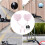 Motorcycle Rearview Mirrors Heart Shape 2 Pieces 6