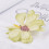 Christmas Artificial Glitter Poinsettia Flowers 10 pcs 2