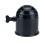 Tow Bar Ball Cover Lockable 50mm Black Silver Plastic 8