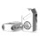 Motorcycle Handlebar Risers Ergonomic Adjustable 2-Pack 8