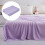 Xoxingysm Summer Cool Blanket Set Ice Silk 4-Pc 1