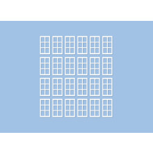 Ratio 139 Signal Box Window Mouldings HO/OO Gauge Kit