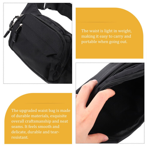 Men's Waist Pouch Large Capacity 2 Pieces 1