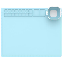 Silicone Painting Mat 20x16 inch with Tray and Cup