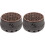 Hollow Teapot Warmer Desktop Tea Heater 2 pcs 1