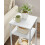 Bedside Table - Steel Frame - Industrial Style - 3-Tier Design 4