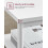 Bedside Table - Steel Frame - Industrial Style - 3-Tier Design 5