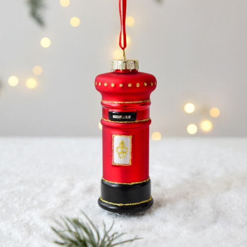 Glass Christmas Tree Ornaments, Holiday Decor