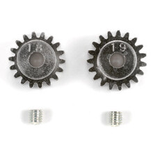 Tamiya 50355 18T, 19T AV Pinion Gear Set (TA01/TA02/M02/M03/M04/M05/TT01/TT02)