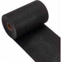 Black Cut-Away Embroidery Stabilizer Roll 7.9 in x 50 yd