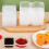 Condiment Containers Transparent Plastic Dual Compartment 1