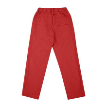 Boys' Red Chino Pants with Pockets Stretch Pull-On Size