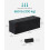 Foldable Storage Ottoman - Velvet - Ink Black - Includes 2 Extra Storage Boxes 5