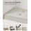 Foldable Ottoman - Velvet - Gray - Multi-functional Storage Bench with Extra Storage Boxes 6