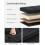 Foldable Storage Ottoman - Velvet - Ink Black - Includes 2 Extra Storage Boxes 3
