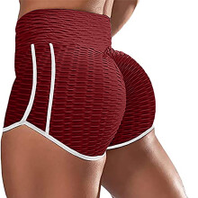 Women's Plus Size Athletic Shorts Blue M
