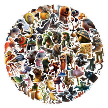 Brainrot Tralalero Tralala Sticker Vinyl 100 pcs