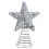 Glitter Star Tree Topper 5-Pointed Lightweight Indoor 2