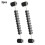 Black Foosball Score Counter Strip 2 pcs 2