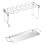 Stainless Steel Roasting Tray Rack for Chicken Legs and 3