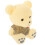 Grey Vinyl Bear Bank Decorative Savings Pot 1 pc 7