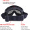 Motorcycle Goggles Black Frame Colored Lens 5