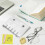 PVC Clear Cover 5-Ring Loose Leaf Paper Pack 10 Pages 6