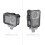 Aluminum Camera Cage for DJI Action 3/4/5 Pro with Cold 3