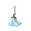 Hand-Blown Glass Bird Feeder Hat-Shaped Hanging Ornament 1