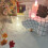 Rose Shadow LED Flameless Pillar Candles 2PCS 3