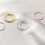 Sterling Silver Thin Knuckle Ring for Pinkie Finger A3692 1