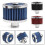 Car Air Filter Cold Air Intake High Flow 23mm Red 7