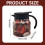 Tea Pot with Lid Vintage Floral Pattern Stainless Steel 3