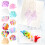 Craft Feathers Assorted Rainbow Colors 50 Pieces 2