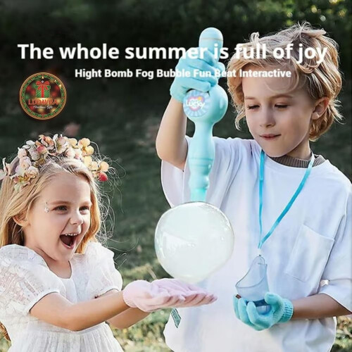 Magic Bubble Wand with LED Lights and Sound Effects 1