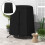 196 x 230 cm Hanging Egg Chair Protective Cover - Black 3