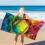 Stylish Creative Baseball Beach Towel 1 Pc 4