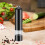 Electric Pepper Grinder Set USB Rechargeable Adjustable 1