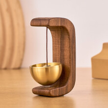 Walnut Wind Chime Pendant Doorbell 1-Pack