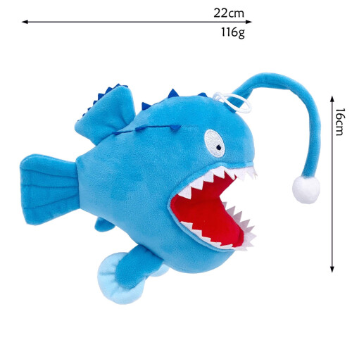 Plush Fish Stuffed Animal Large Soft 3D Pillow 2